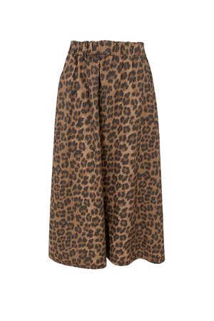 Black Colour - BCABBIE Skirt - Leopard